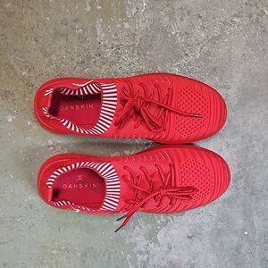 Danskin NWOT Red Athletic Shoes Sz 9